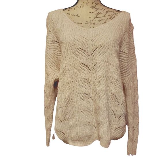 NWT POOF Warm & Cozy Lifestyle Sweater-Ladies Size Large - Picture 1 of 7